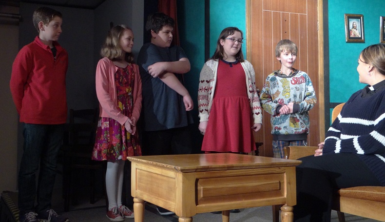 Archie, Katie, Cameron, Lizzie and Luke (aka Will, Bethany, Chris, Chloe and Zachary)