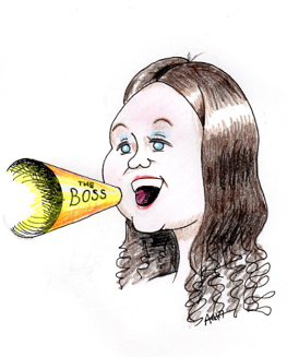 Aisling Edie, director of Yes Prime Minister for the Fairlight Players