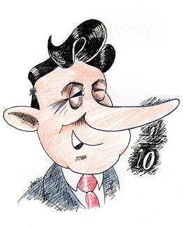 Keith Miller as Jim Hacker, the Prime Minister